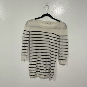 Black and White Striped Shirt